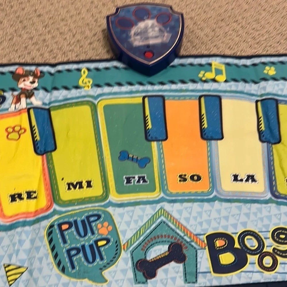 Paw Patrol Colorful Musical Piano Play Mat